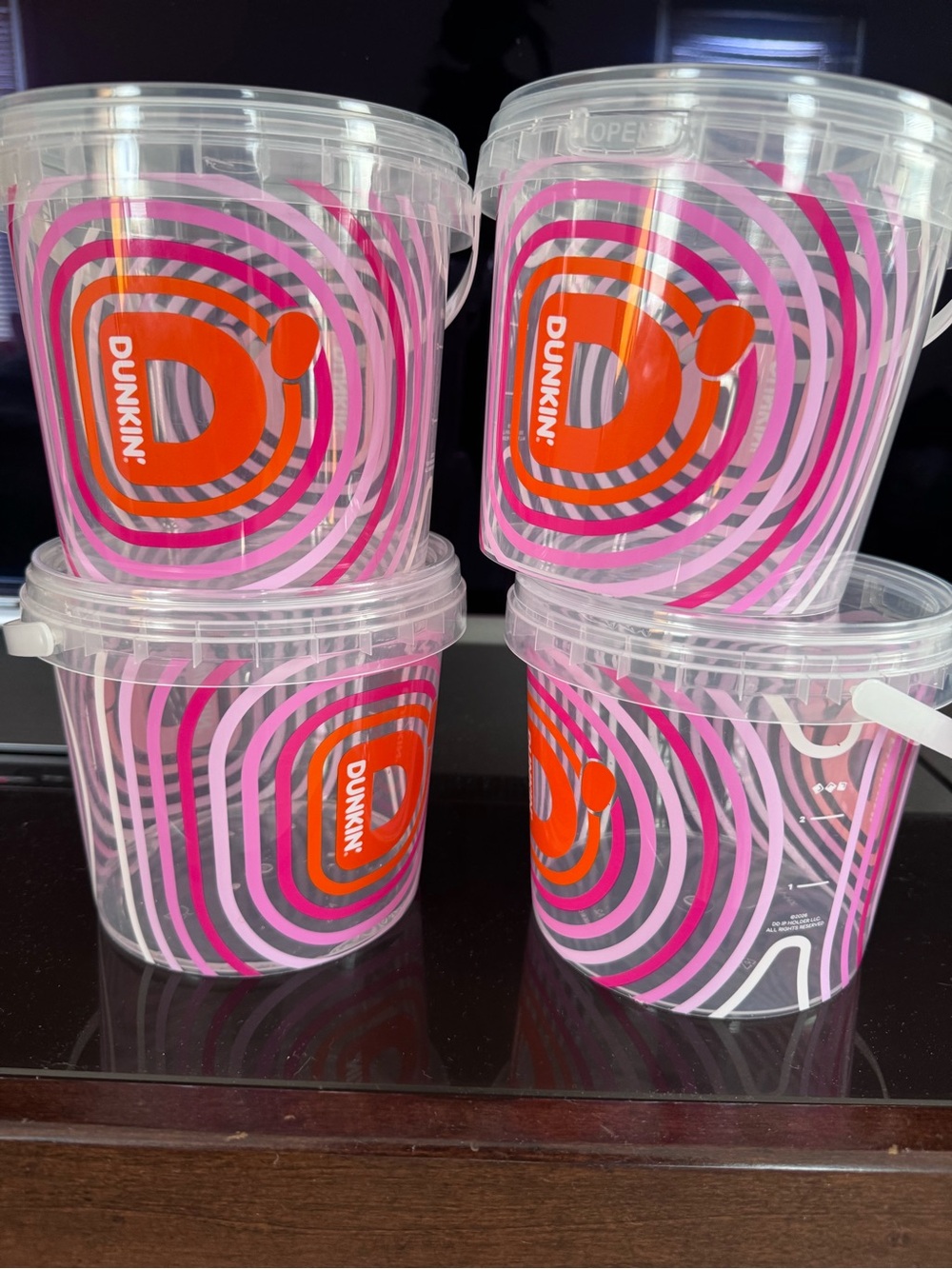 Dunkin viral drink bucket